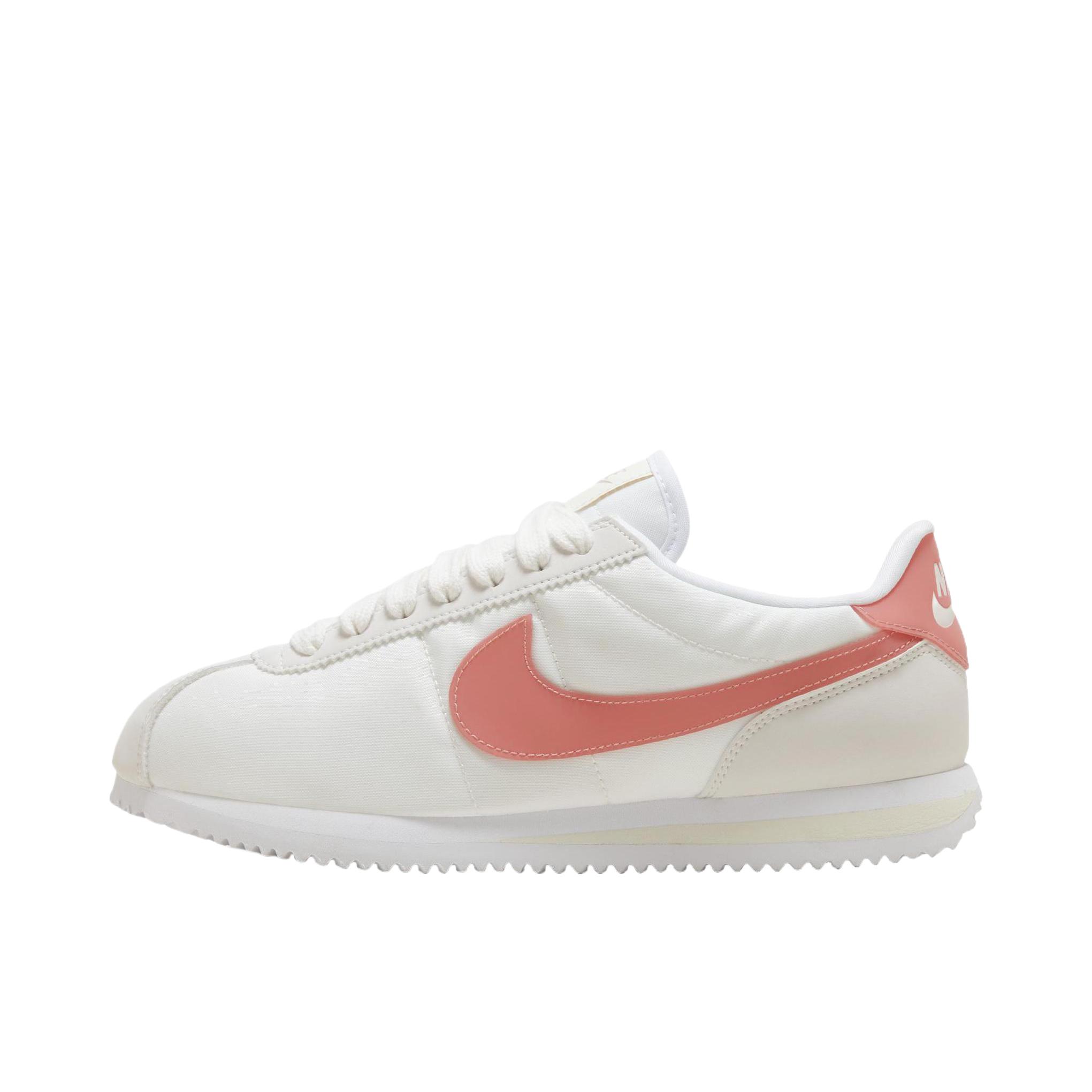 推荐商品：Nike Classic Cortez 阿甘鞋 跑鞋 防滑耐磨缓震透气轻便抓地舒适低帮耐穿贴合 米色/粉色