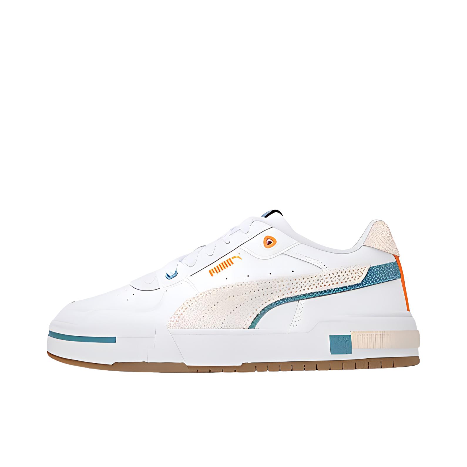 推荐商品：Puma/彪马 Ca Pro Classic 板鞋 舒适透气防滑耐磨厚底百搭复古时尚网球风拼接 低帮/白色/卡其色
