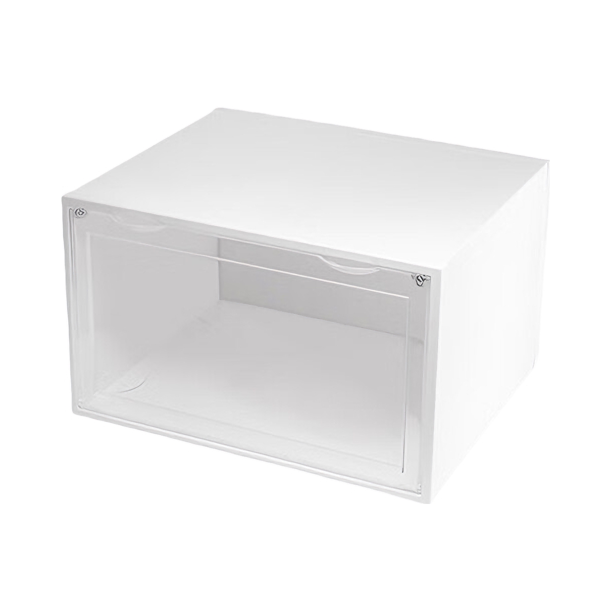 推荐商品：爽居 升级款 卡扣侧开 鞋盒收纳盒