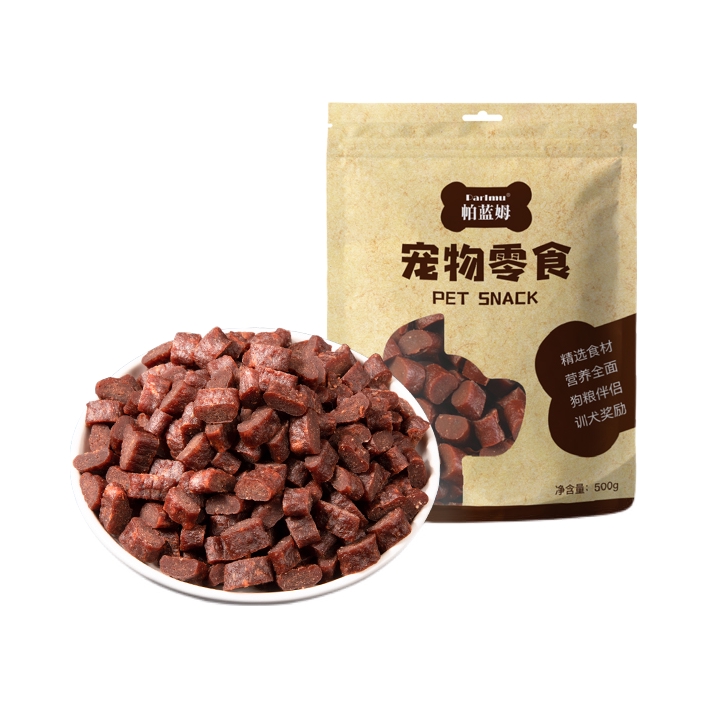 推荐商品：Parlmu/帕蓝姆 训犬奖励宠物牛肉粒零食