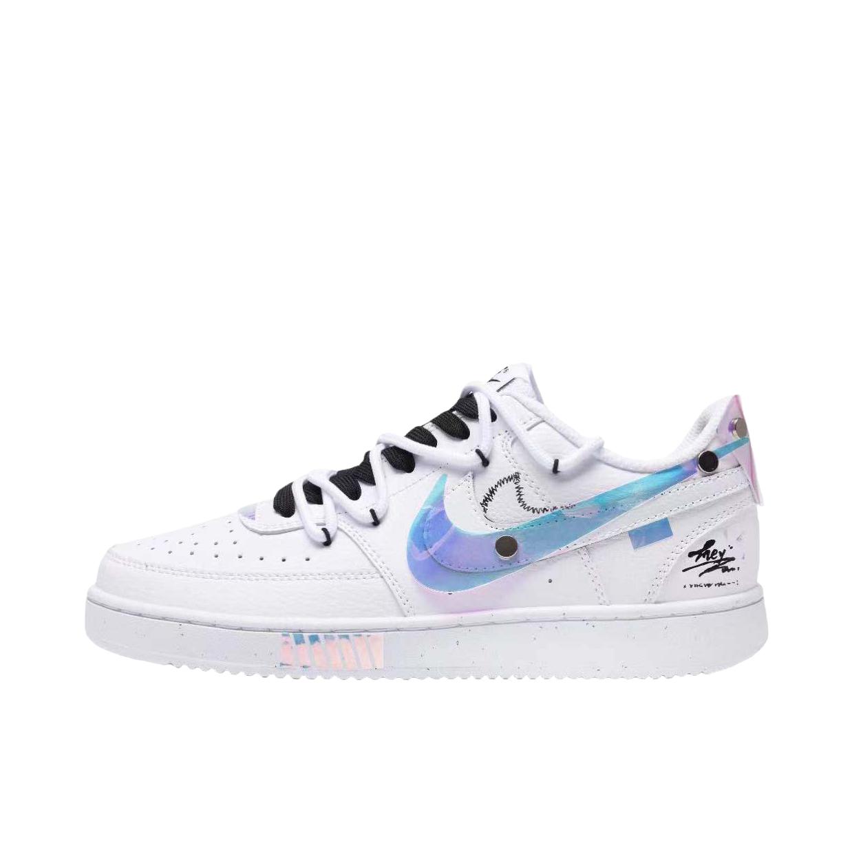推荐商品：【定制球鞋】 Nike Court Vision 1 板鞋 防水美式简约防滑减震复古 变色龙