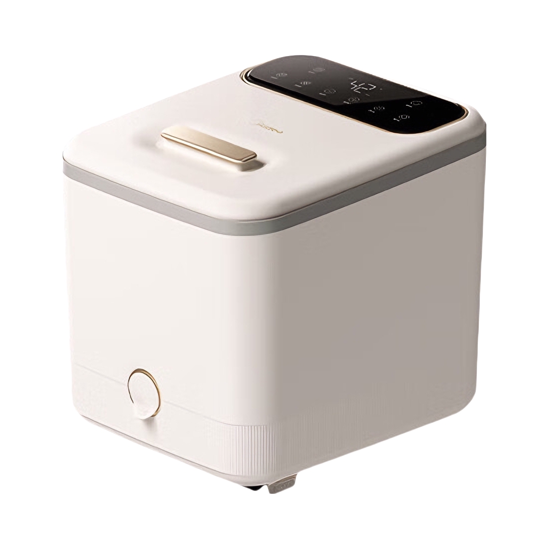 推荐商品：Midea/美的 ZL302 足浴盆 按摩加热 恒温调节 足疗 蒸按 淋泡 紫外线杀菌 小立方 大屏 防漏电保护