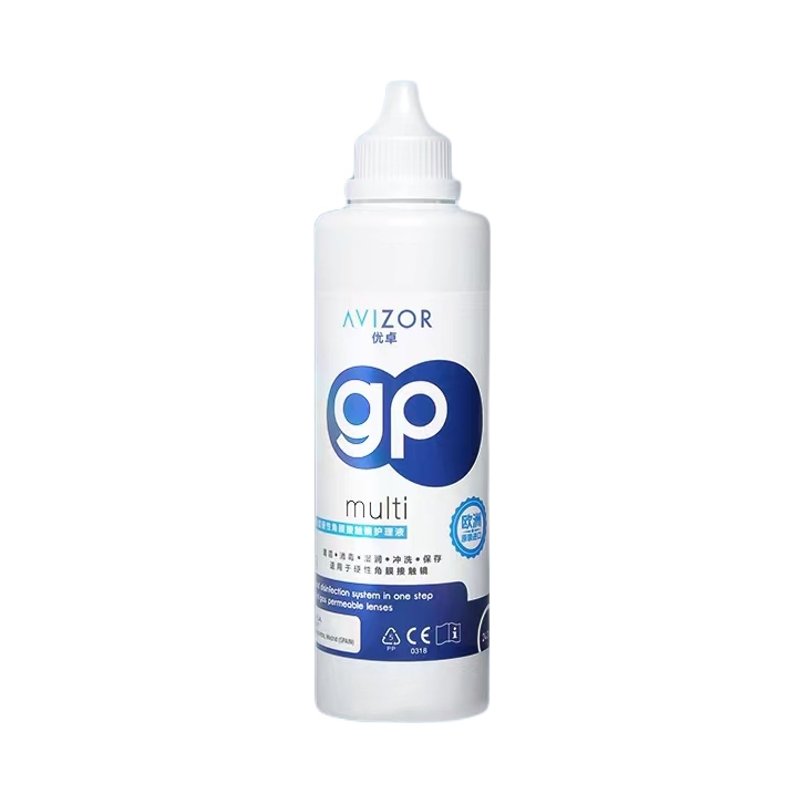推荐商品：AVIZOR/优卓 gp多功能护理液 滋润 去除蛋白角膜塑形镜