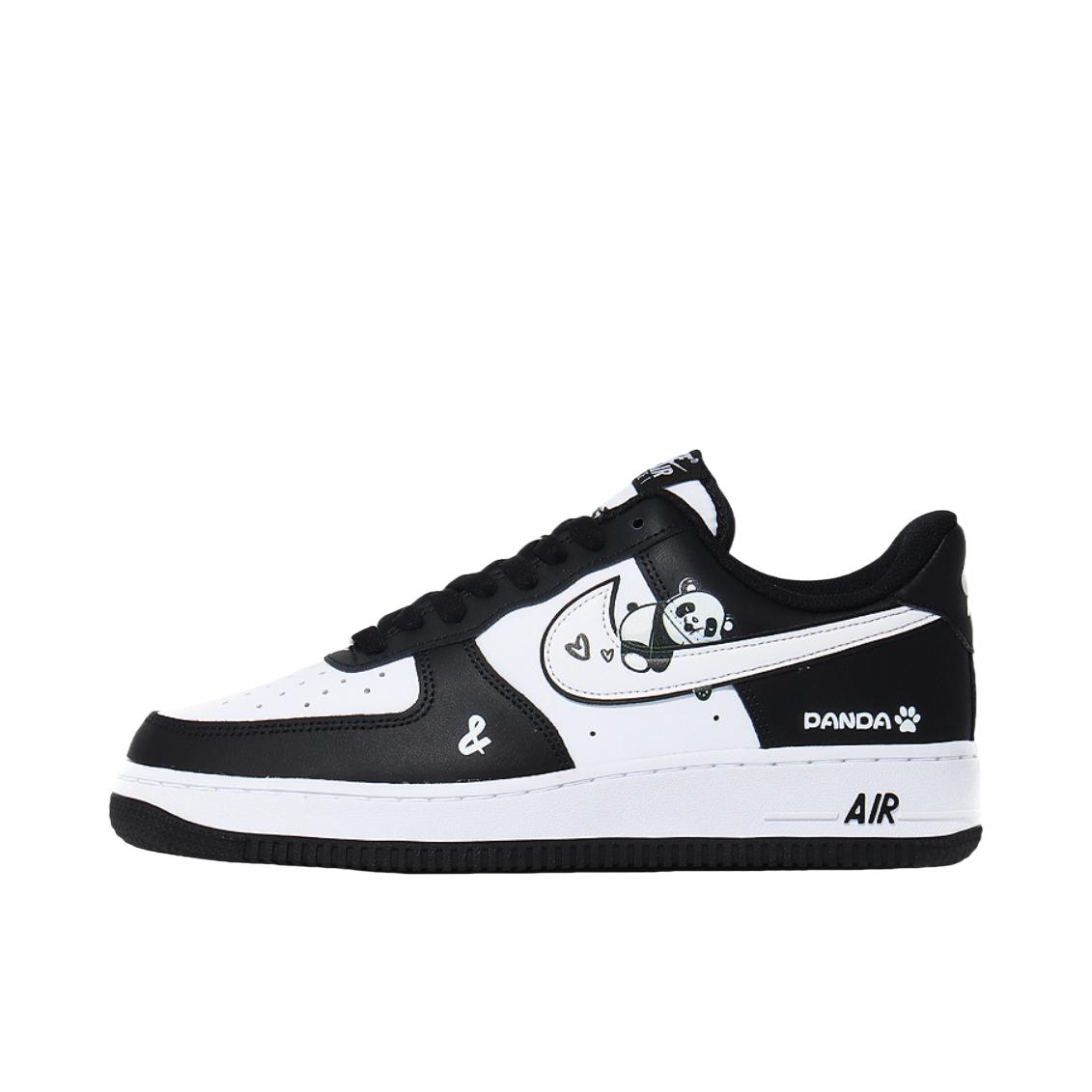 推荐商品：【定制款】 Nike Air Force 1 板鞋 防滑减震耐磨低帮增高 慵懒大熊猫