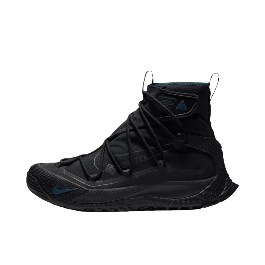 推荐商品：Nike ACG Terra Antarktik 减震支撑 防滑耐磨 高帮 户外鞋 Black/Blue 黑蓝