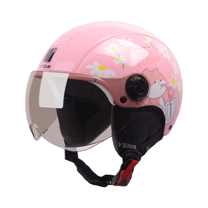 推荐商品：motocube/摩托立方 101-2S 防晒 半盔 轻便式 电动车头盔