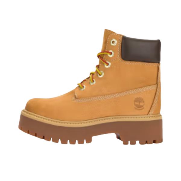 推荐商品：Timberland/添柏岚 防水耐磨 舒适 百搭休闲 厚底增高 踢不烂 时装靴 A5RJD 男款/小麦色