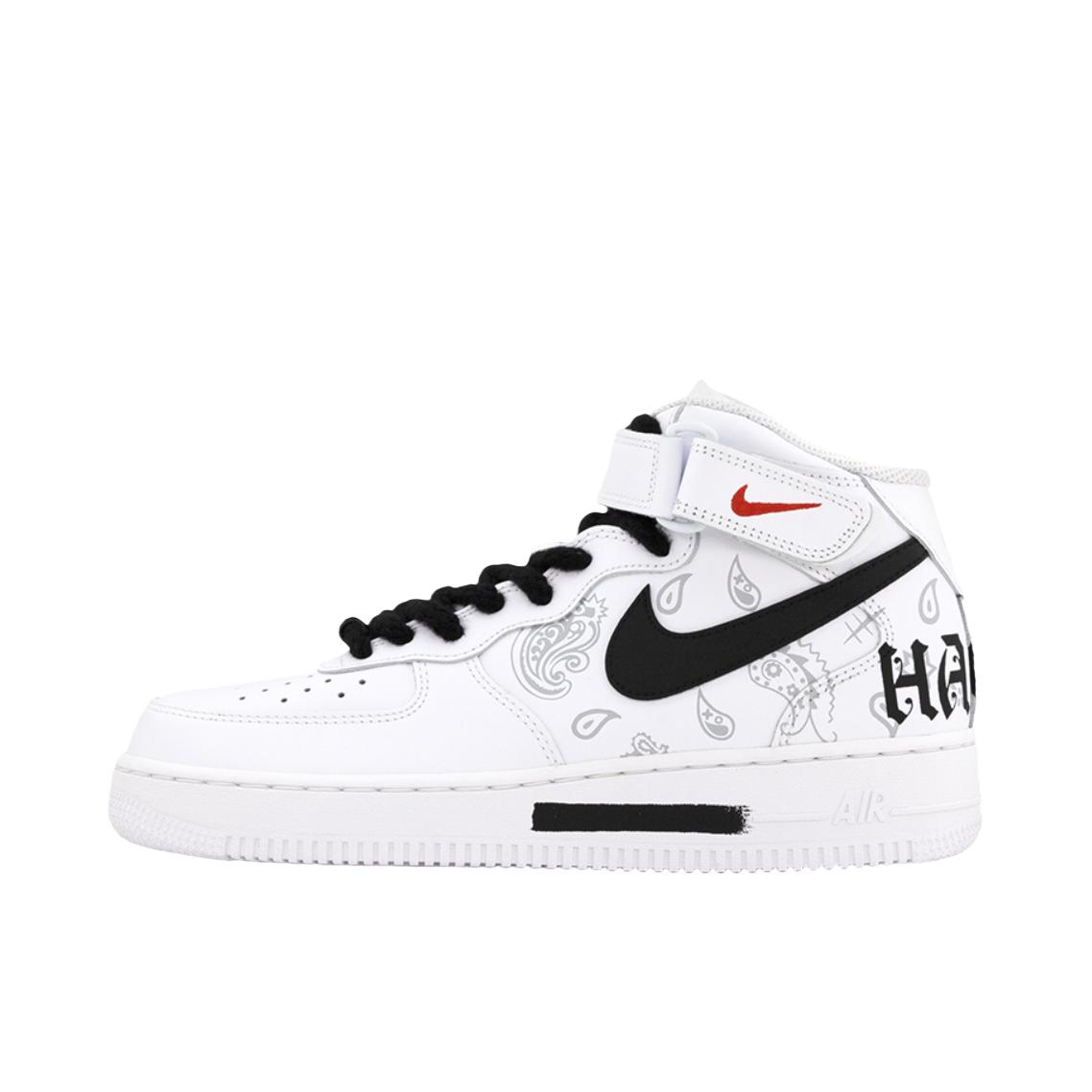 推荐商品：【定制款】 Nike Air Force 1 板鞋 防滑减震耐磨低帮增高 泰式腰果花A