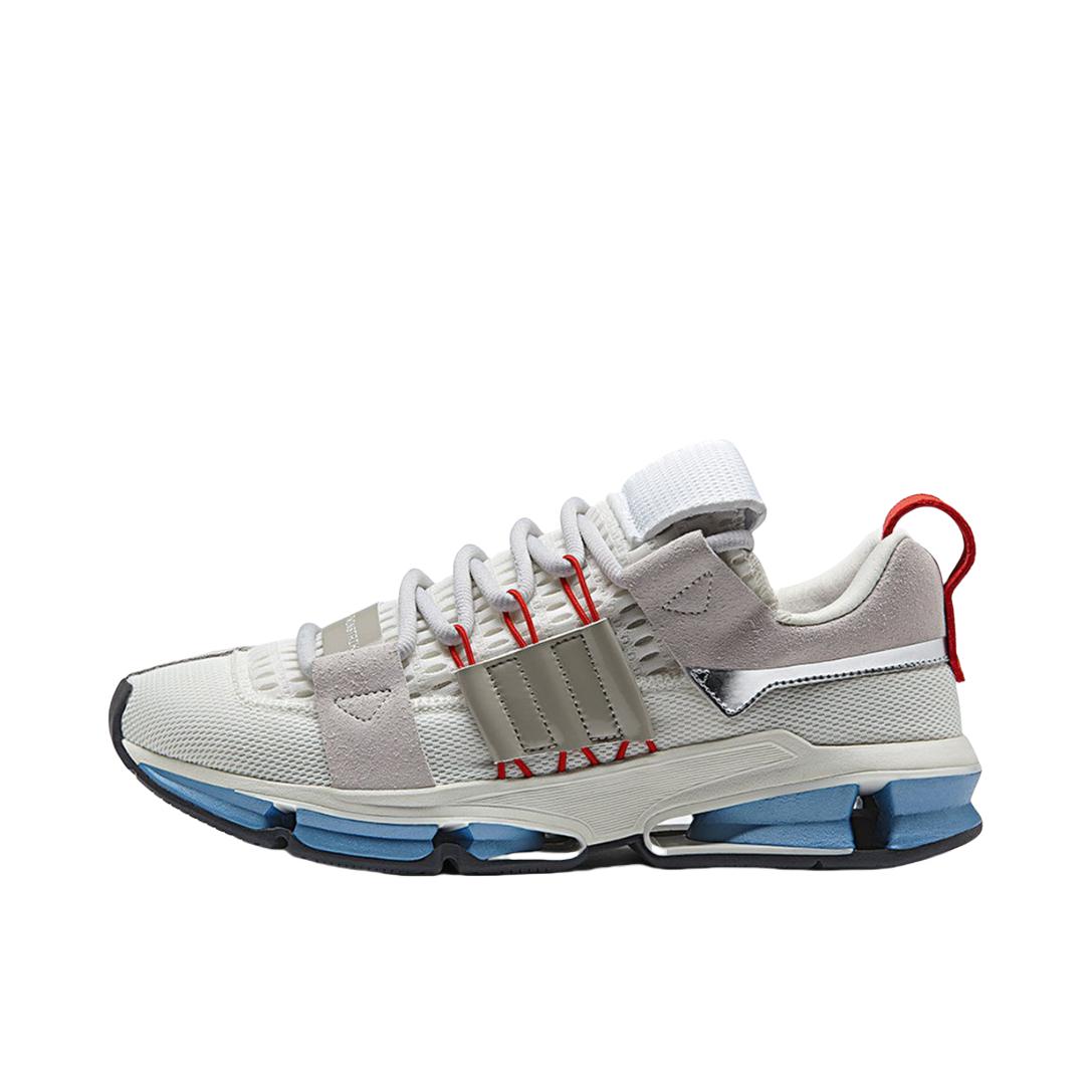 推荐商品：adidas Twinstrike ADV 潮流复古 防滑耐磨 舒适透气 轻便 合成革 织物 马拉松 运动休闲鞋 Clear Granite/Black/White  白蓝