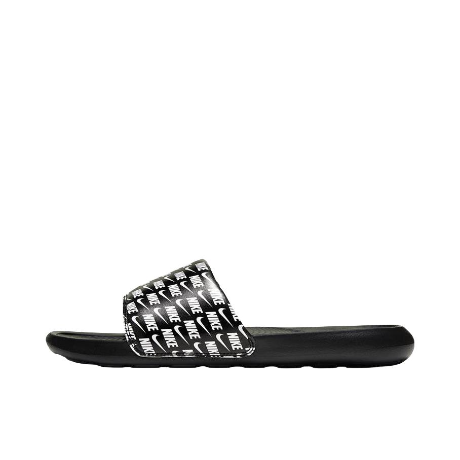 推荐商品：Nike Victori One Slide 回弹缓震 防滑耐磨 舒适轻便 透气 防水 运动 一字 拖鞋 纯黑色