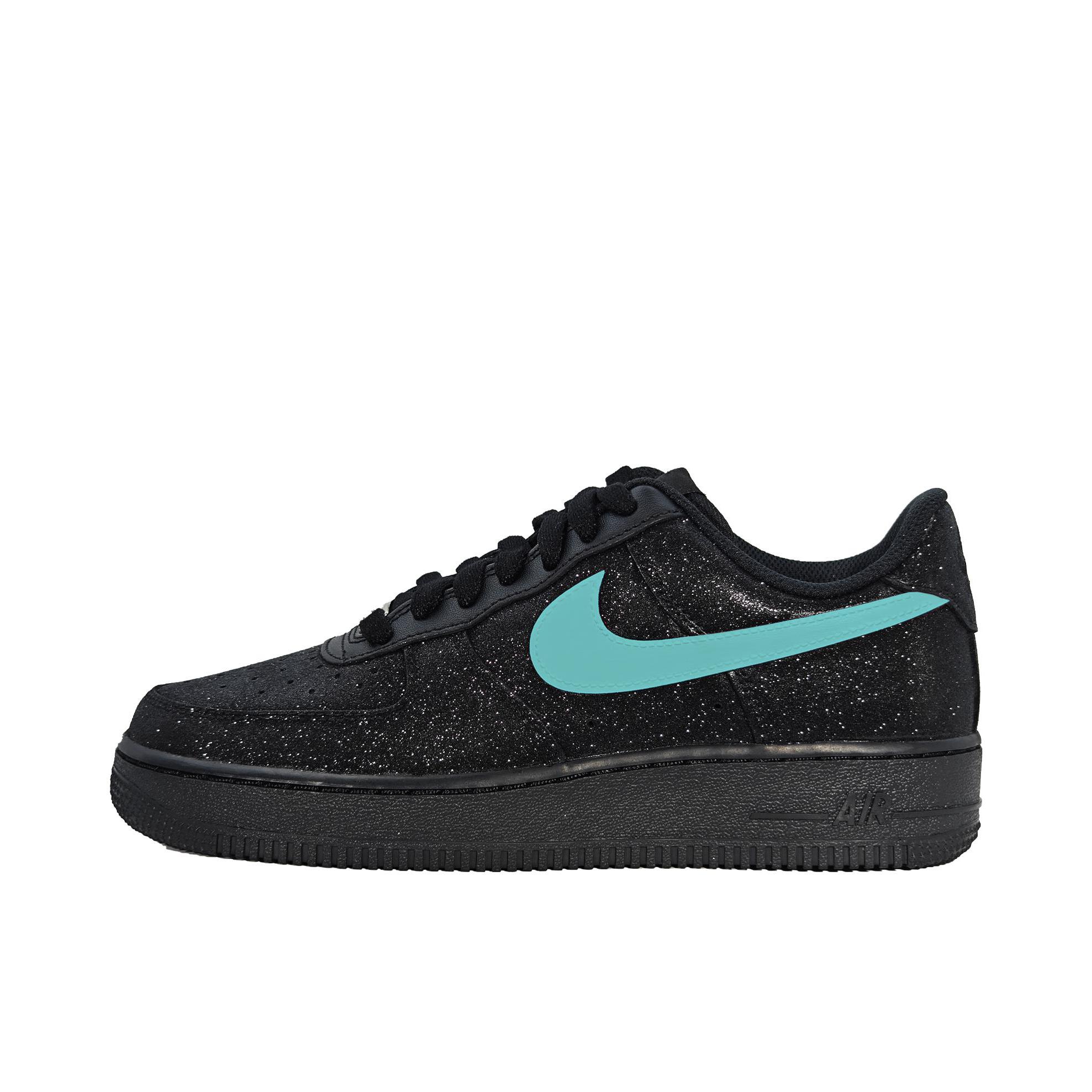 推荐商品：【定制款】 Nike Air Force 1 板鞋 防滑减震耐磨低帮增高 绿满天星