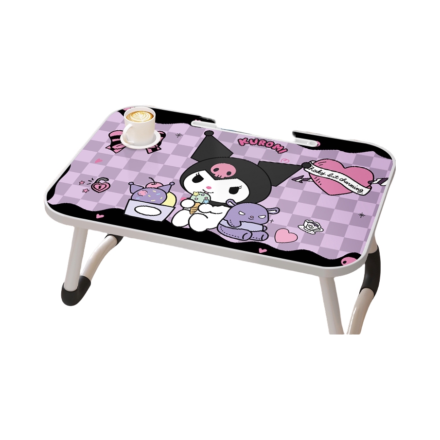 推荐商品：新通路 卡槽杯托款 可折叠 床上电脑桌