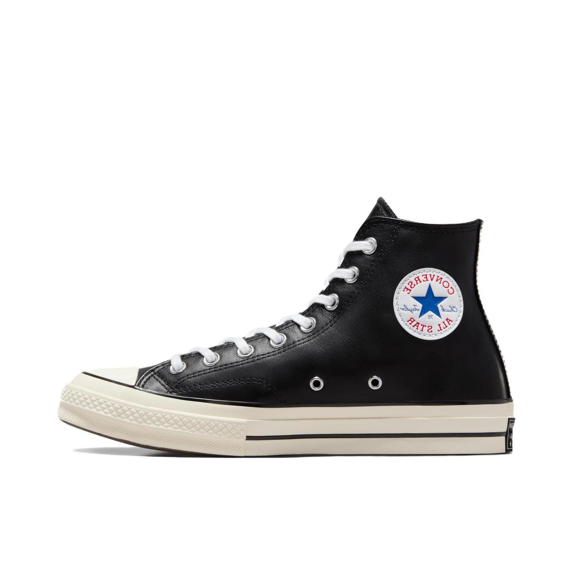 推荐商品：Converse/匡威 1970s 帆布鞋 圆头防滑经典复古轻便时尚拼接百搭 黑/白色