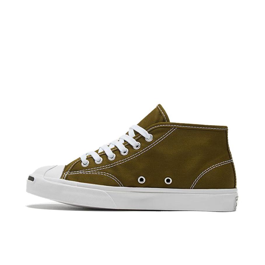推荐商品：Converse/匡威 Jack Purcell 帆布鞋 圆头防滑耐磨减震轻便复古日常百搭 深墨绿