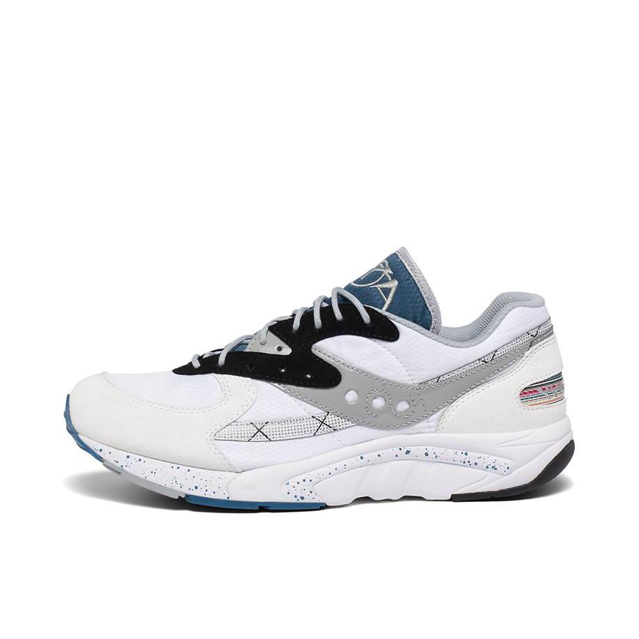 推荐商品：Saucony/索康尼 Aya 复古 网布透气 防滑耐磨 舒适轻便 跑鞋 白色/黑色