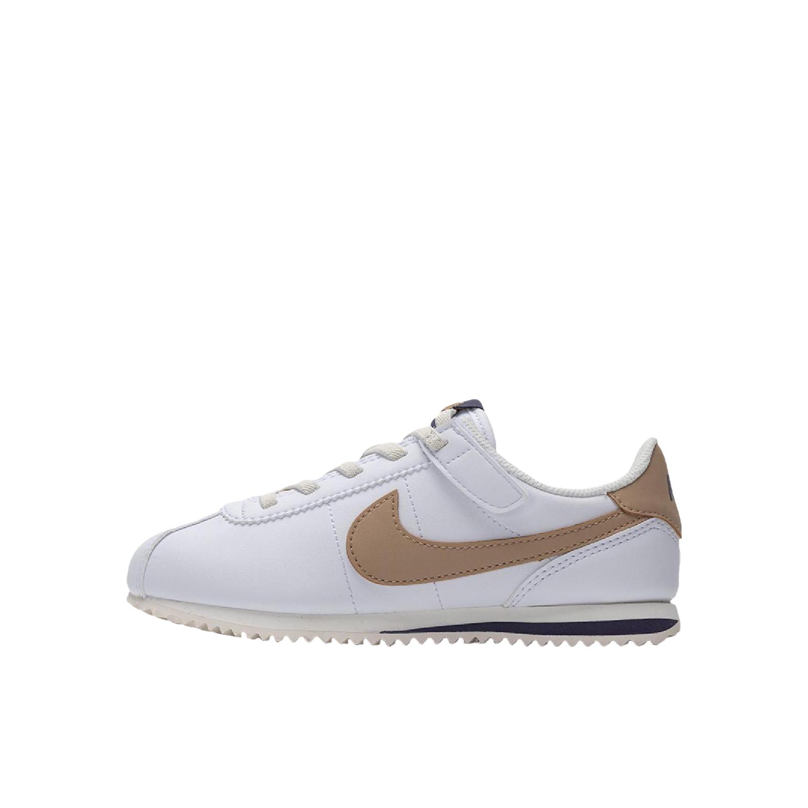 推荐商品：Nike  Cortez  软底轻便 防滑耐磨 舒适透气  阿甘鞋 运动鞋 儿童  小童/雪白/黄色