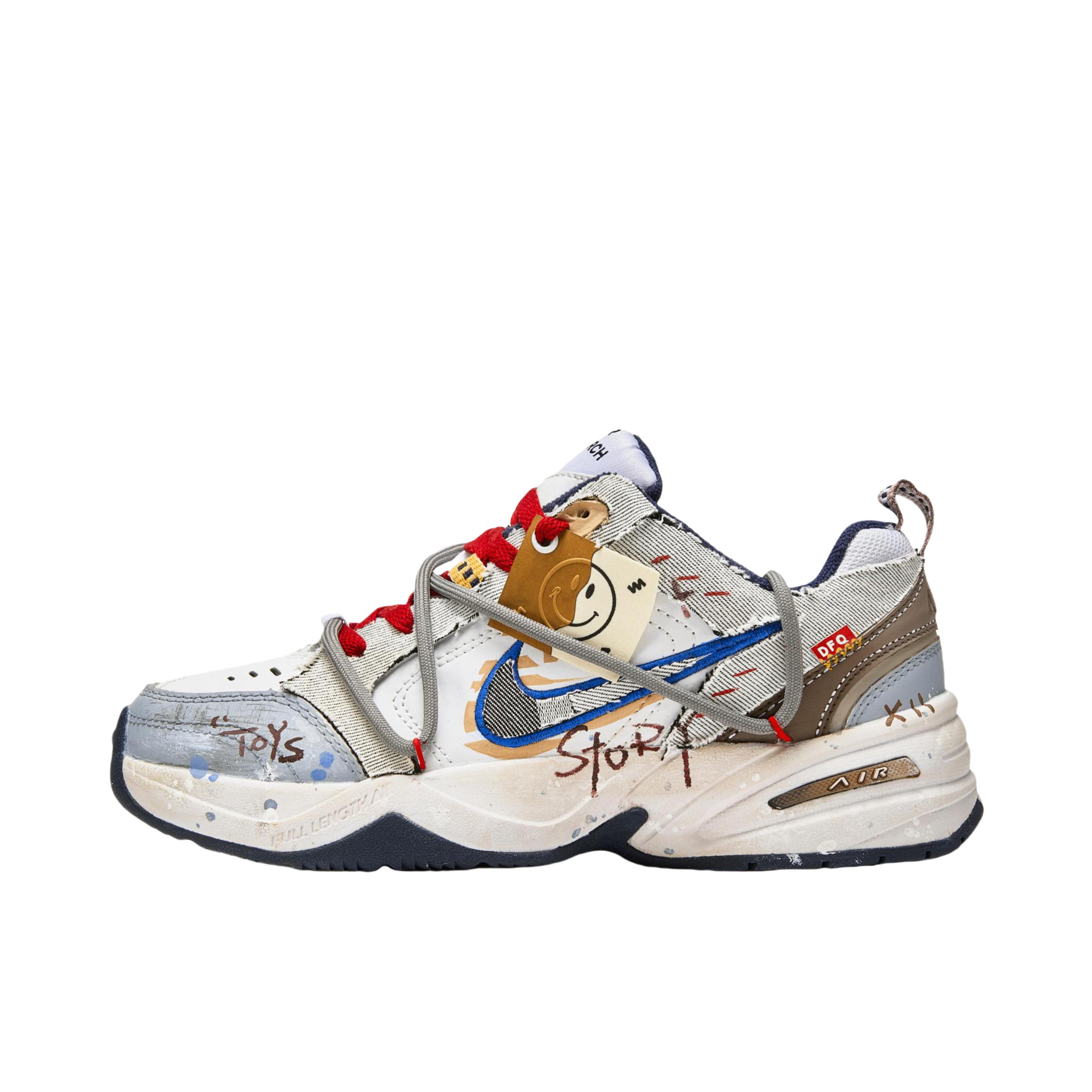 推荐商品：【定制球鞋】 Nike Air Monarch IV 运动休闲鞋 轻便支撑防滑耐磨缓震减震时尚复古百搭潮流防水 玩具总动员