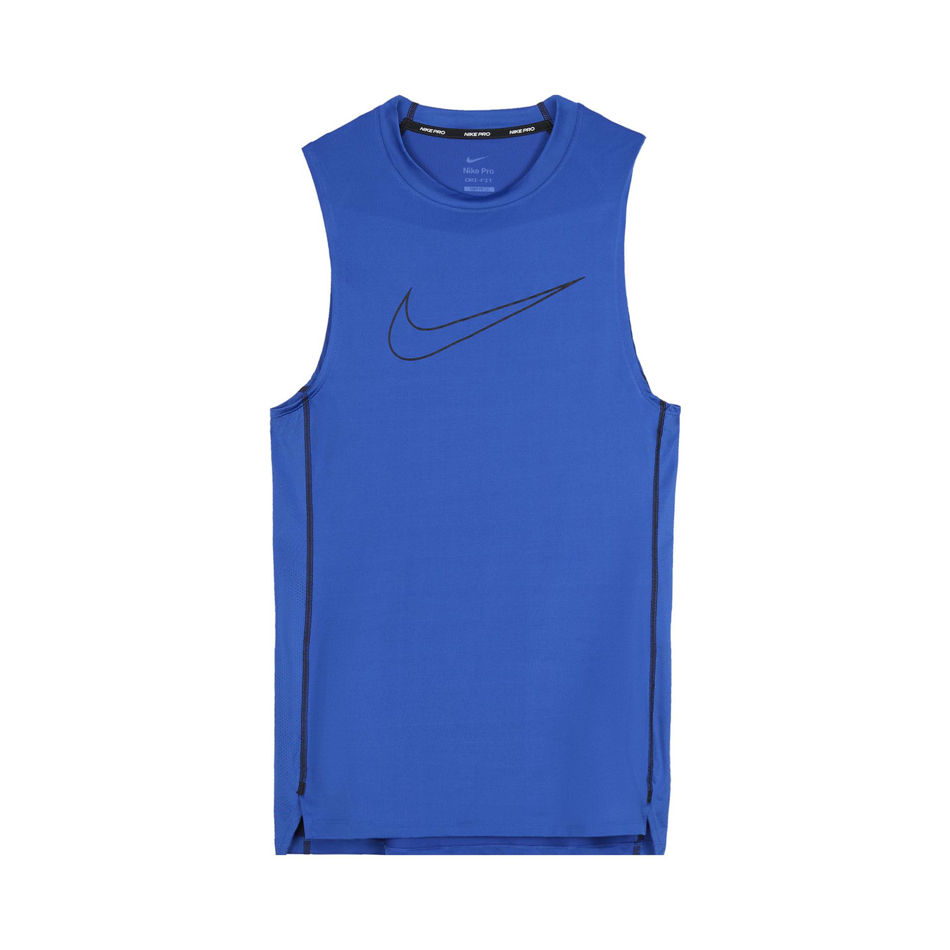 【朴宰灿同款】Nike PRO DRI-FIT 健身训练快干透气紧身无袖圆领背心T恤 男女同款 DD1989