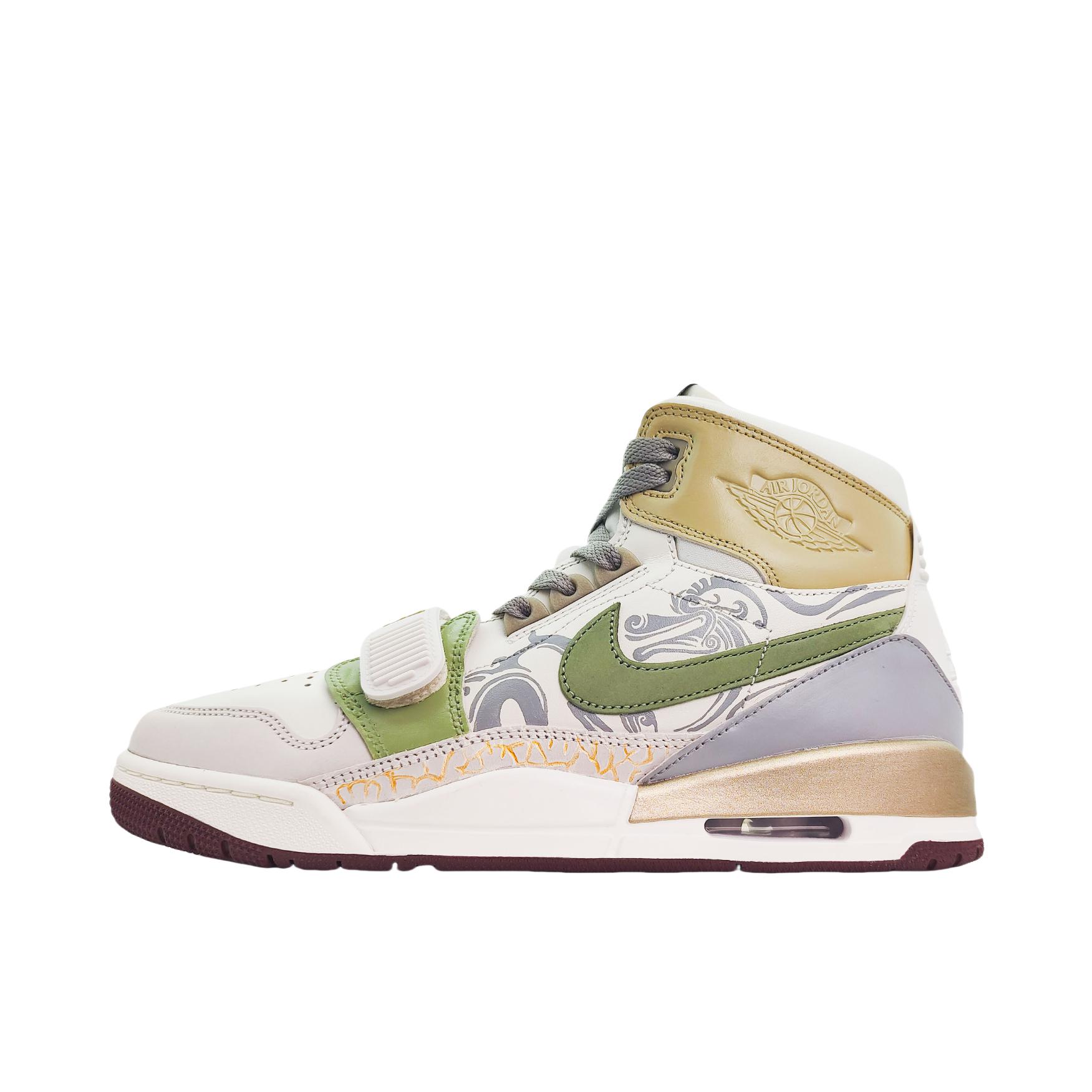 推荐商品：【定制球鞋】Air Jordan Legacy 312 运动休闲鞋 减震透气轻便耐磨增高防水支撑防滑复古美式经典做旧 人中之龙