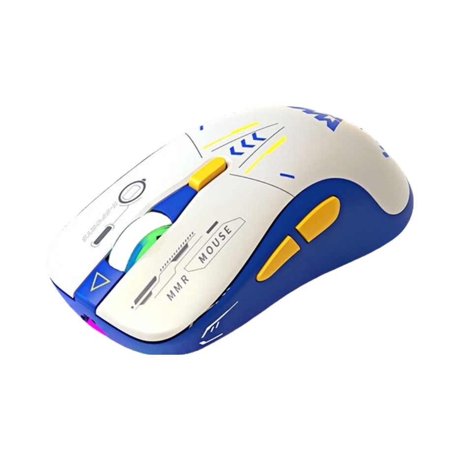 推荐商品：MMR/牧马人 M6 无线蓝牙双模电竞鼠标 机甲联名款 TypeC快充长续航