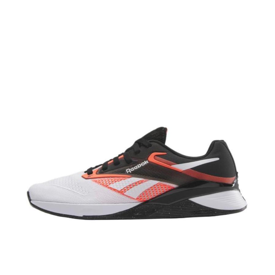 推荐商品：Reebok/锐步 Nano X4 减震 低帮 系带 轻综合 平跟 支撑 耐磨 训练鞋 黑色/白色/红色
