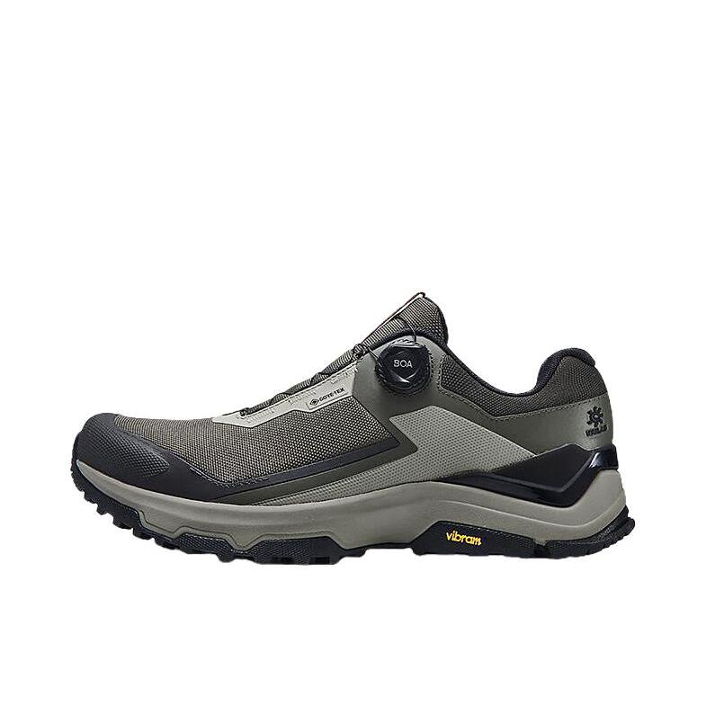 推荐商品：Kailas/凯乐石  界山GTX BOA  防水 防滑耐磨 舒适透气 抓地 百搭  徒步鞋 登山鞋 深棕绿