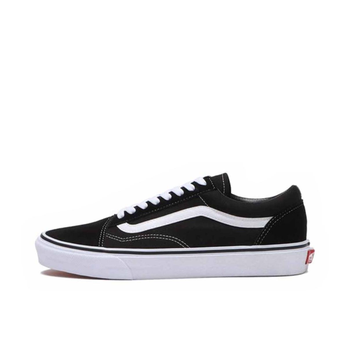 推荐商品：Vans/范斯 Old Skool 滑板鞋 板鞋 轻便防滑复古舒适经典 日版/黑色/白色