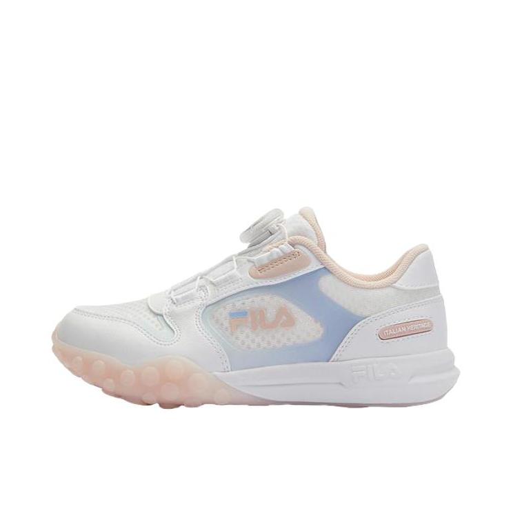 推荐商品：FILA/斐乐 运动鞋儿童 BOA旋钮防滑耐磨网面透气复古 K15B321106F  FILA/斐乐 白色/粉色