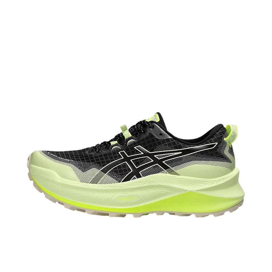 推荐商品：Asics/亚瑟士 Trabuco Max 3 缓震支撑 防滑耐磨 舒适抓地 网布 户外 长跑 跑鞋 绿色/黑色
