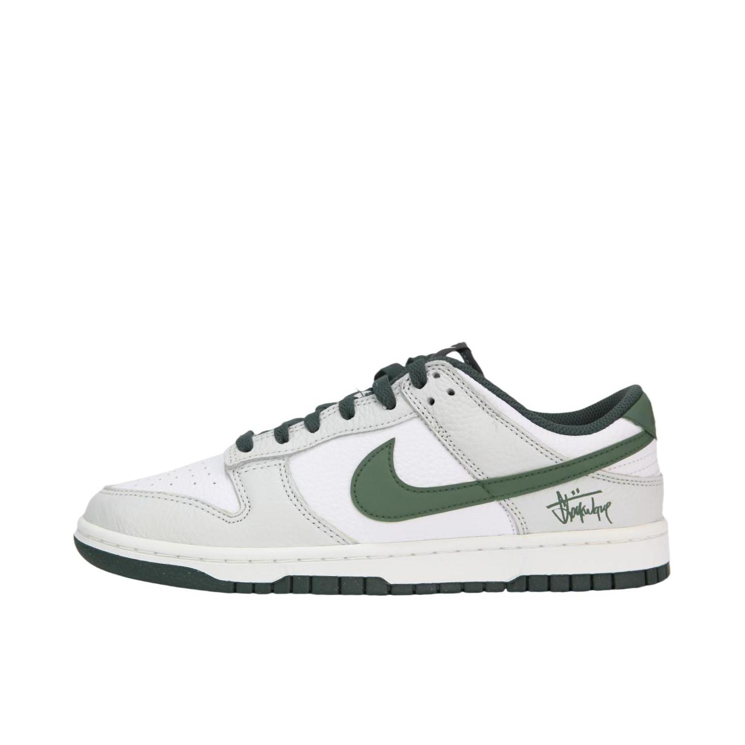 推荐商品：【定制球鞋】 Nike Dunk 板鞋 平跟系带防滑耐磨做旧高街简约百搭潮流复古美式 氧化做旧/浸染