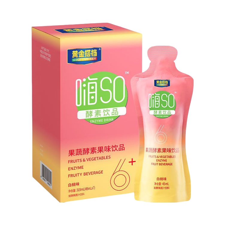 推荐商品：黄金搭档 嗨SO酵素饮品 大餐救星排便