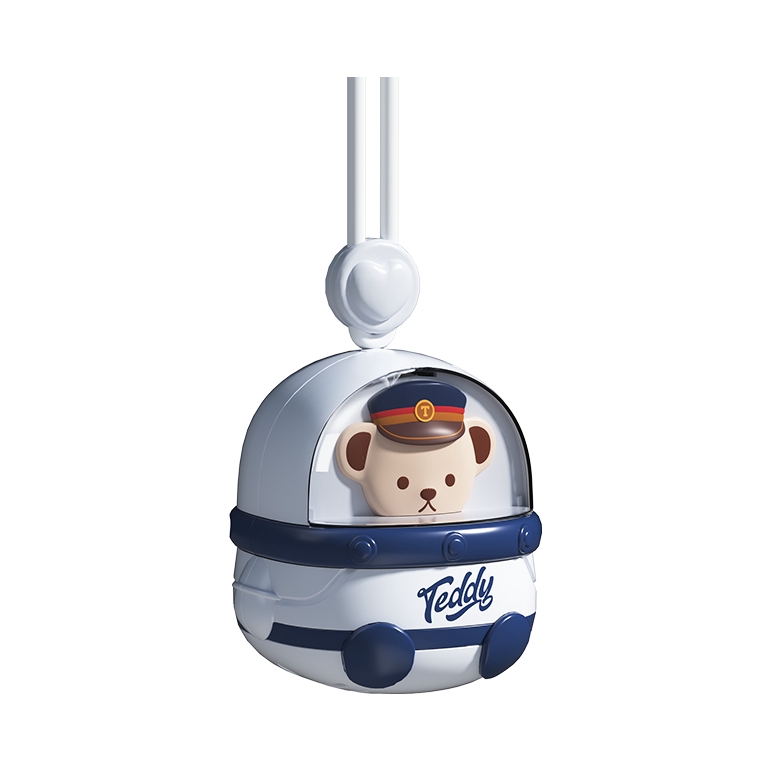 推荐商品：泰迪珍藏 挂脖式手持风扇 强劲风力 续航持久 手持便携 CS1327