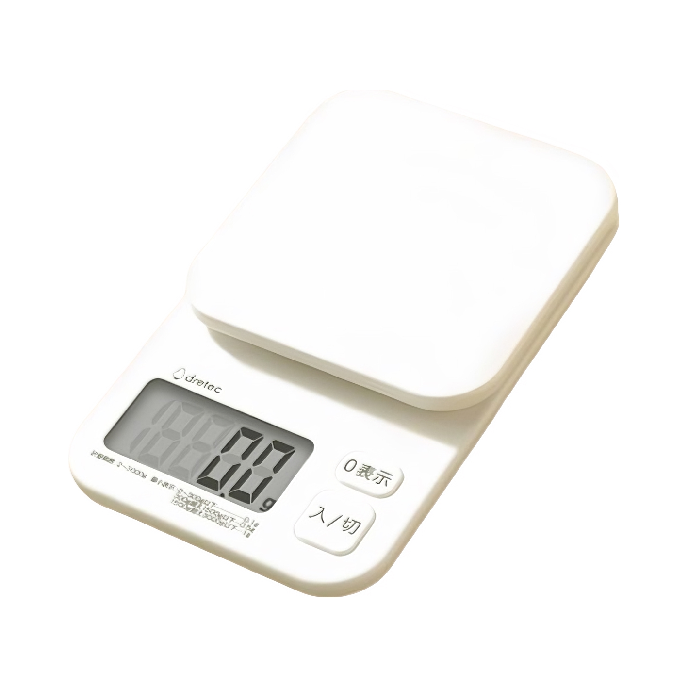 推荐商品：dretec/多利科 厨房秤 健康秤 精准称重 小巧便携 KS-384