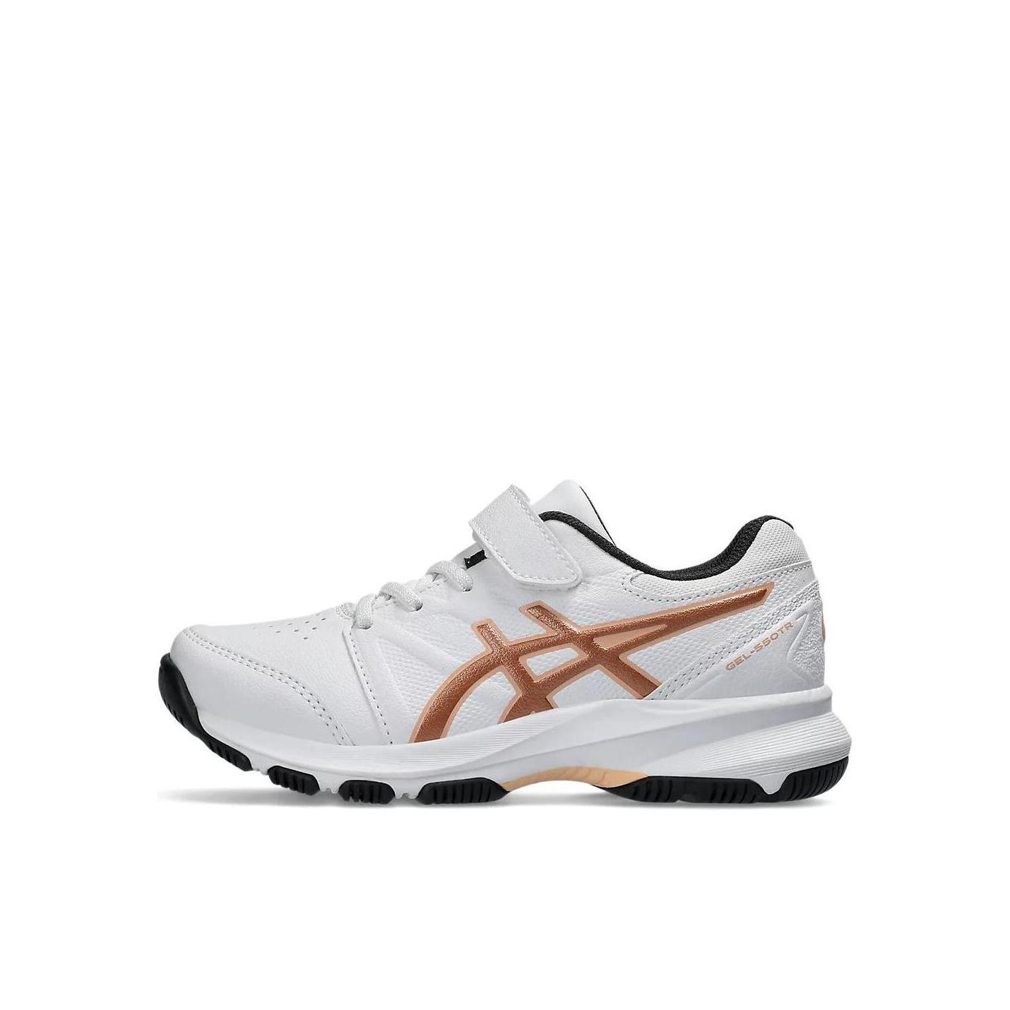 推荐商品：Asics/亚瑟士 Gel-550tr 缓震 魔术贴 童鞋 小童/白色/金色