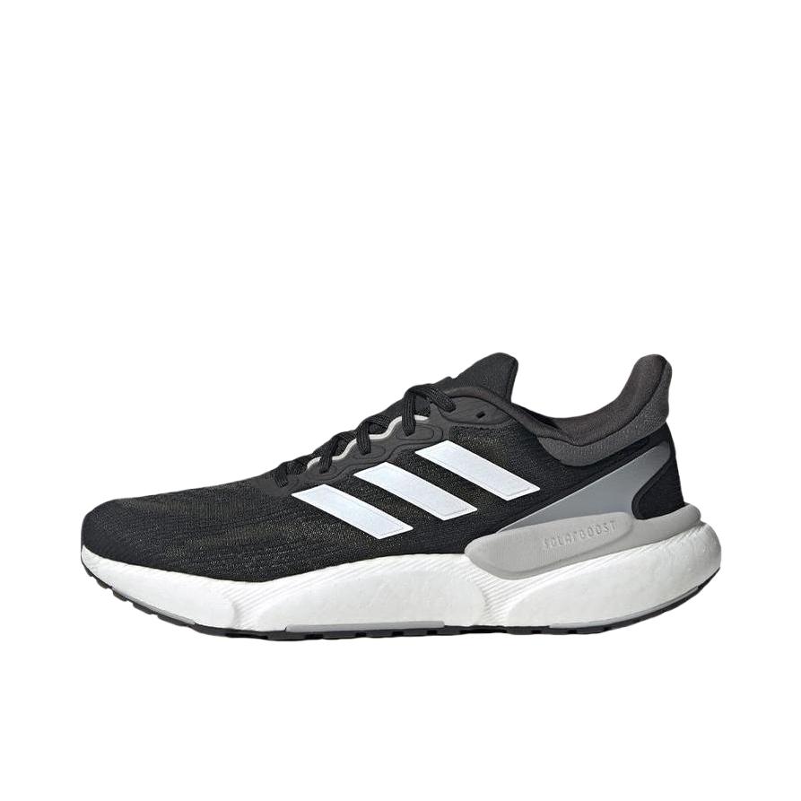 推荐商品：adidas Solarboost 5 跑鞋 织物减震轻便防滑耐磨网布透气 纯黑色/白色/灰色