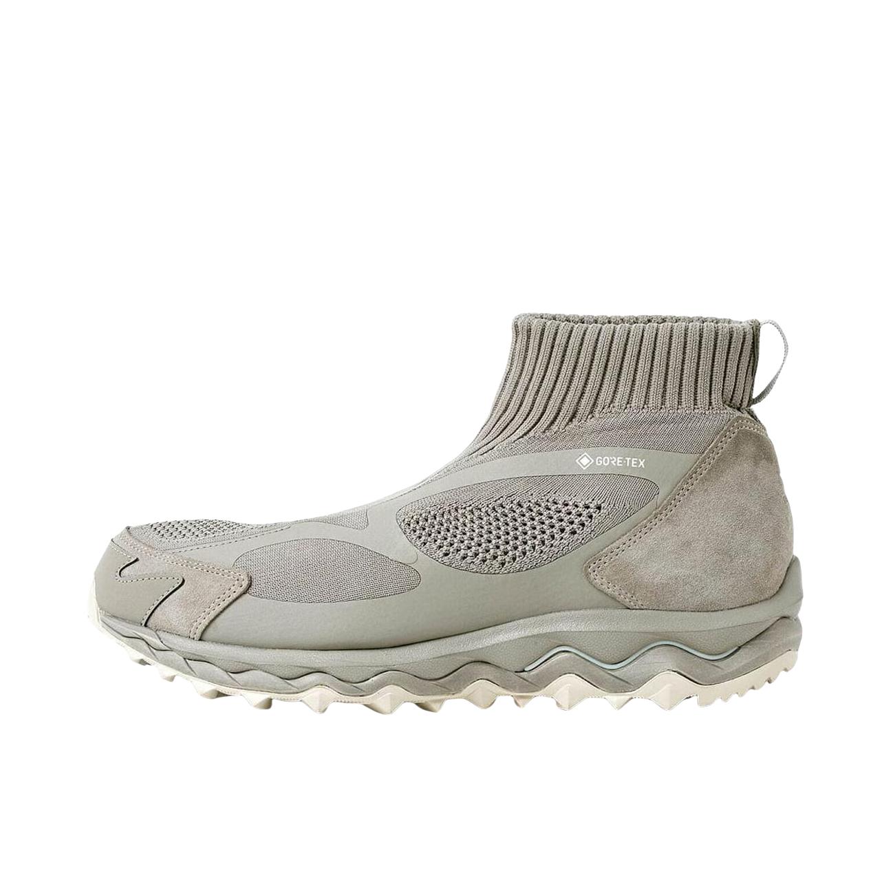 推荐商品：Mizuno/美津浓 Wave Mujin TL 舒适透气 防滑耐磨 轻量缓震 包裹性 运动休闲鞋 nonnative联名/中帮/灰色