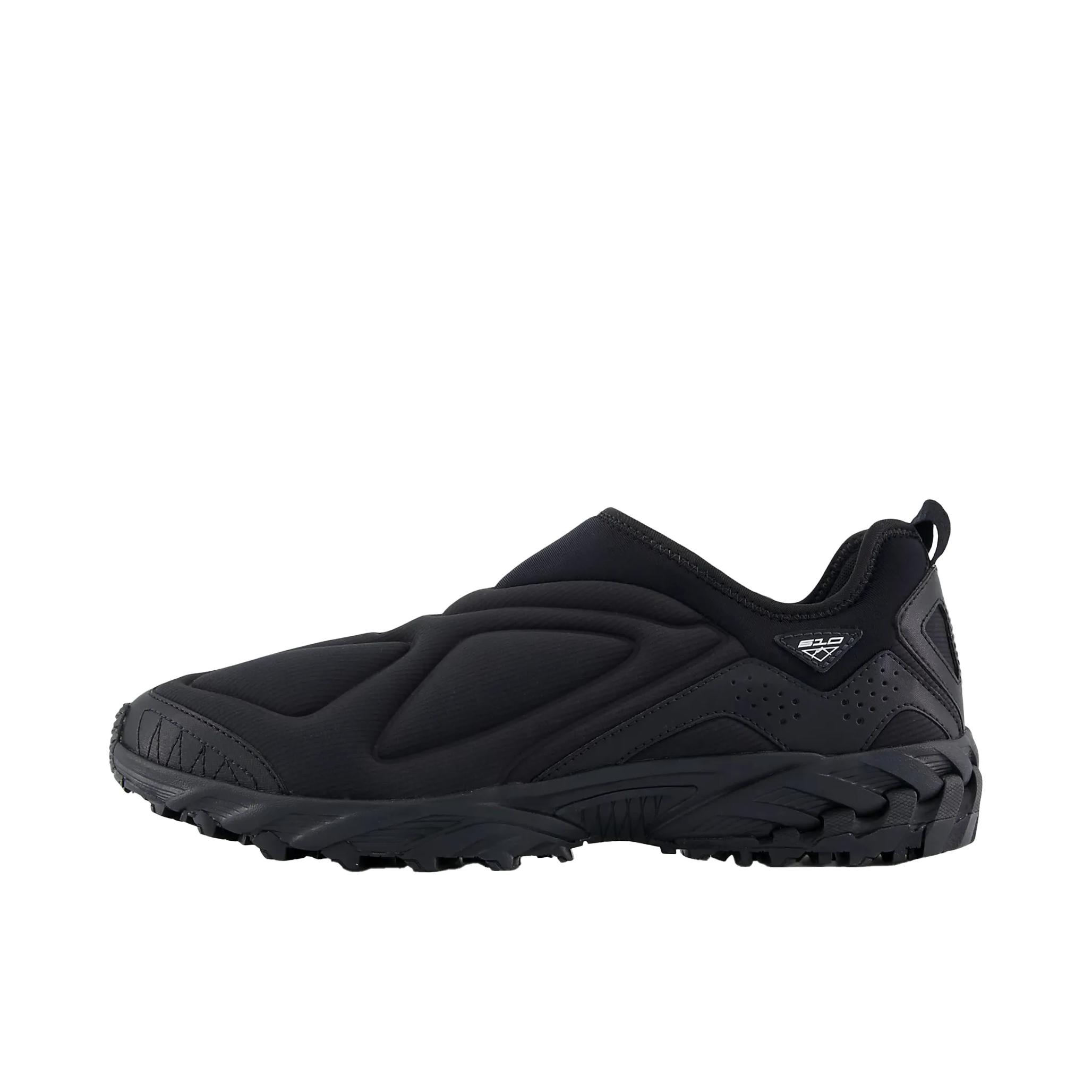 推荐商品：New Balance 610 Slip-on 跑鞋 网布透气舒适减震防滑耐磨轻便软底 D宽/深黑色