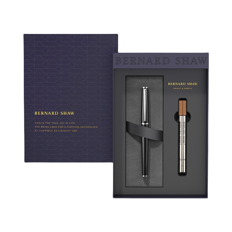 推荐商品：Bernard Shaw/萧伯纳 星耀系列 0.66mm 高端宝珠笔 礼盒装