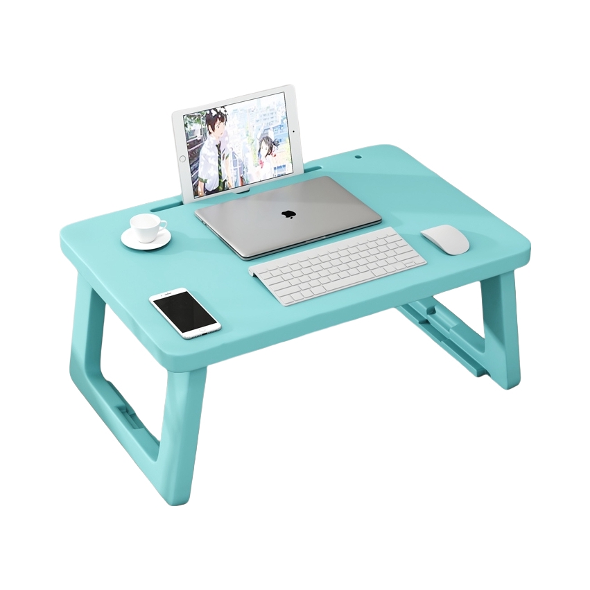推荐商品：追尚 L60 卡槽款 可折叠 床上电脑桌