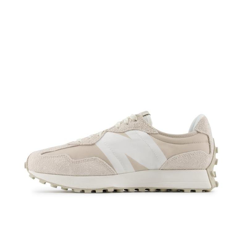 推荐商品：【IU同款】 New Balance 327 跑鞋 舒适复古防滑耐磨休闲透气减震拼接运动防水织物慢跑圆头 深米色