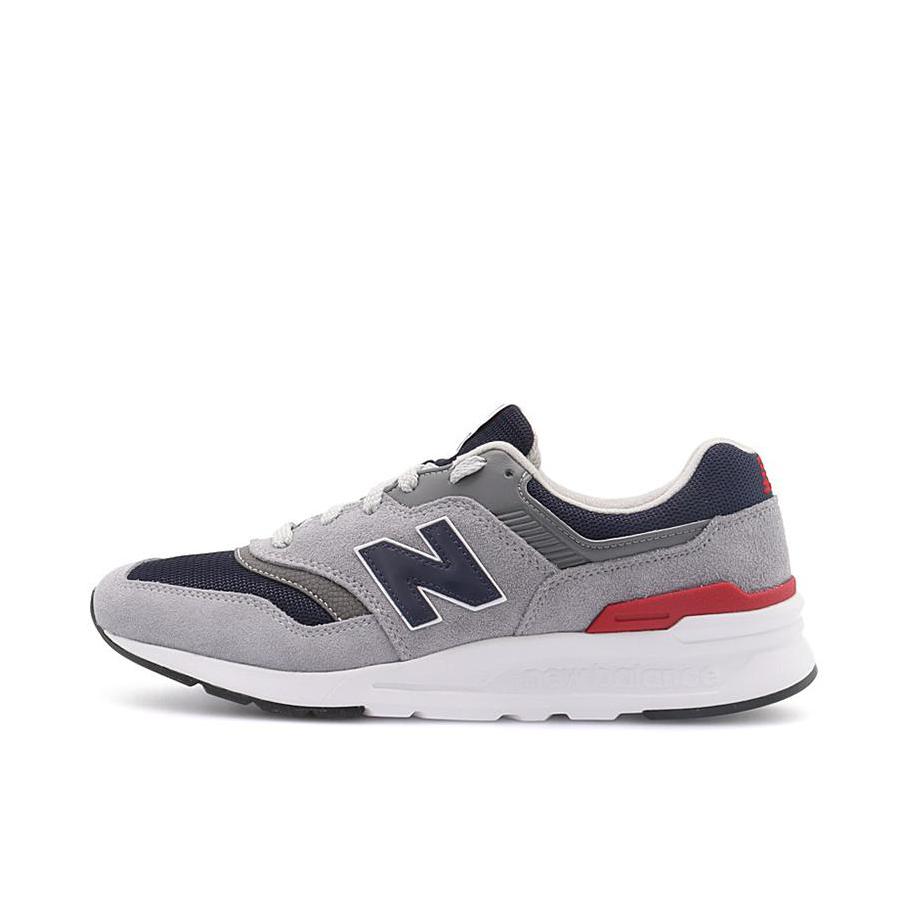 推荐商品：New Balance 997 时尚复古 防滑耐磨 透气舒适 运动休闲鞋 997H/灰蓝红