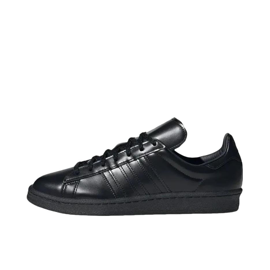 推荐商品：adidas originals Campus 80s 板鞋 复古减震透气防滑轻便休闲舒适耐磨低帮时尚潮流 深黑色