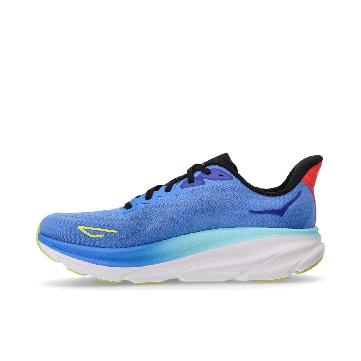 推荐商品：HOKA ONE ONE Clifton 9 克利夫顿 9 舒适减震 跑鞋 蓝色/白色