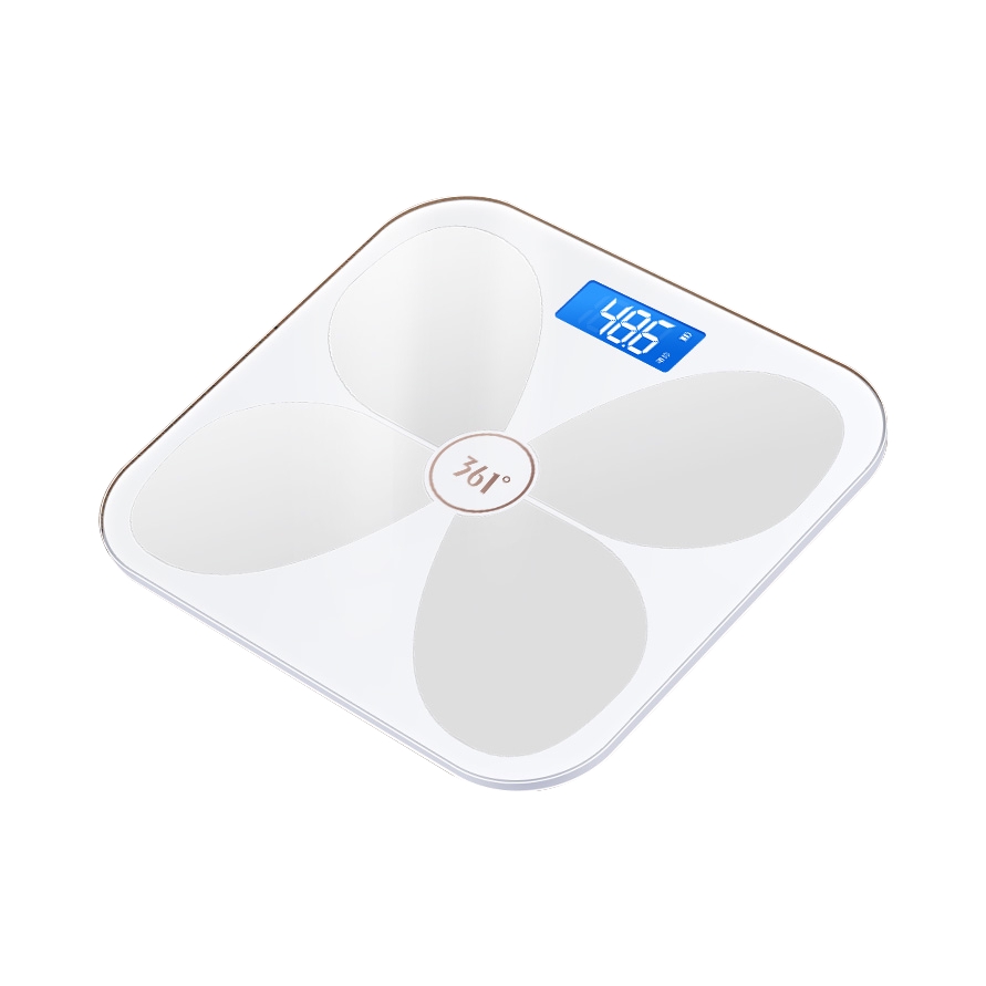 推荐商品：361° 健康秤 钢化玻璃 LCD液晶显示 智能APP 622242058-1