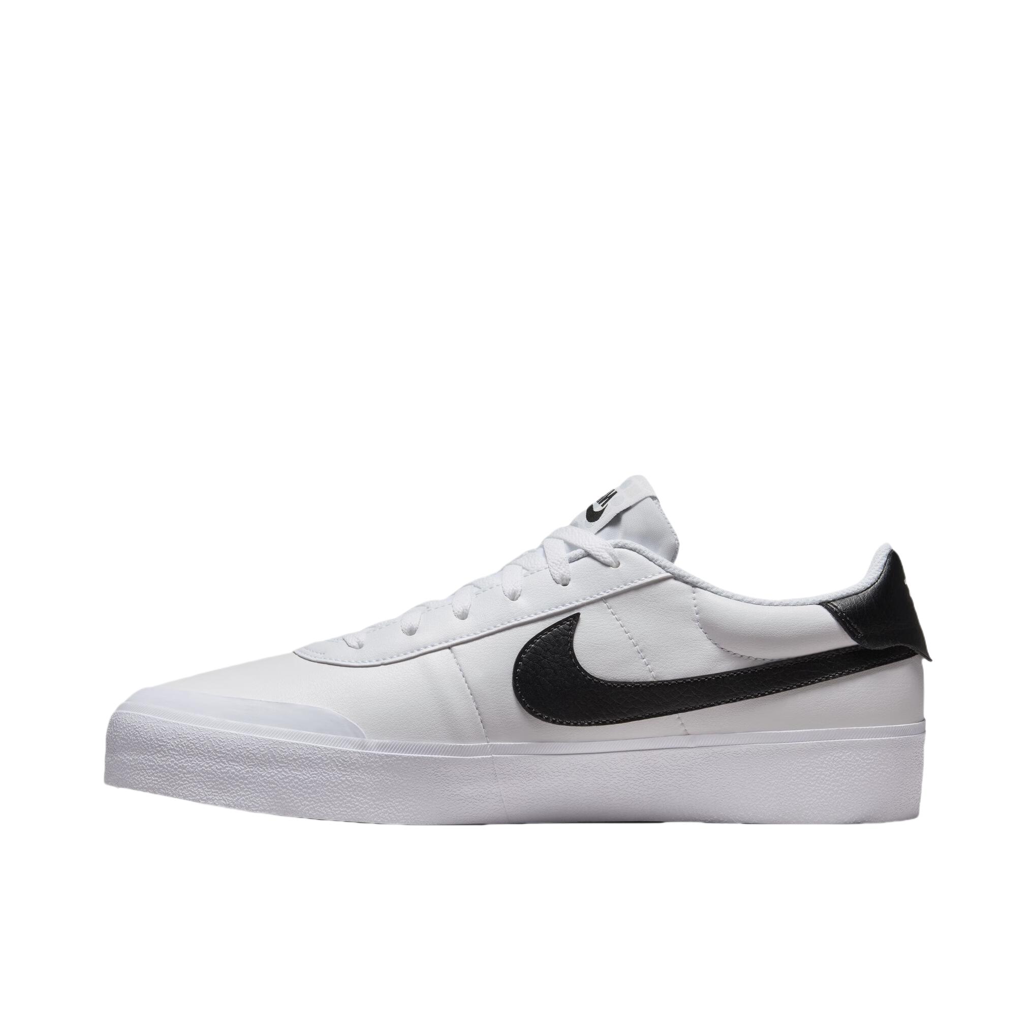 推荐商品：Nike COURT SHOT 板鞋 防滑耐磨网眼透气舒适百搭时尚简约 黑色/白色