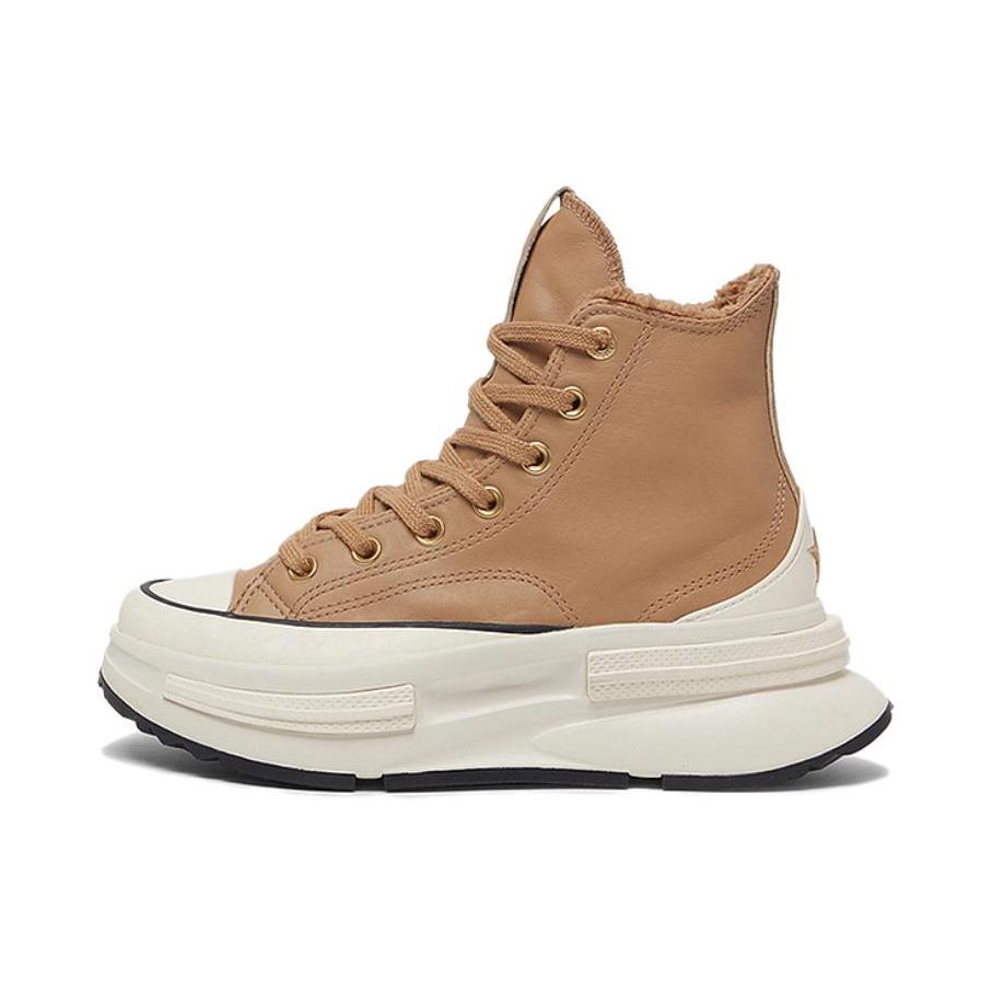 推荐商品：Converse/匡威 Run Star Legacy CX 防滑耐磨 包裹性 增高 运动休闲鞋 加绒/咖啡色