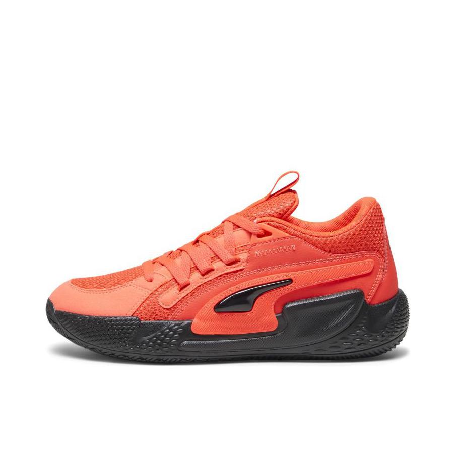 推荐商品：Puma/彪马 Court Rider Chaos RIDER FOAM中底 防滑耐磨 网面 轻便 缓震 篮球鞋 红色/黑色