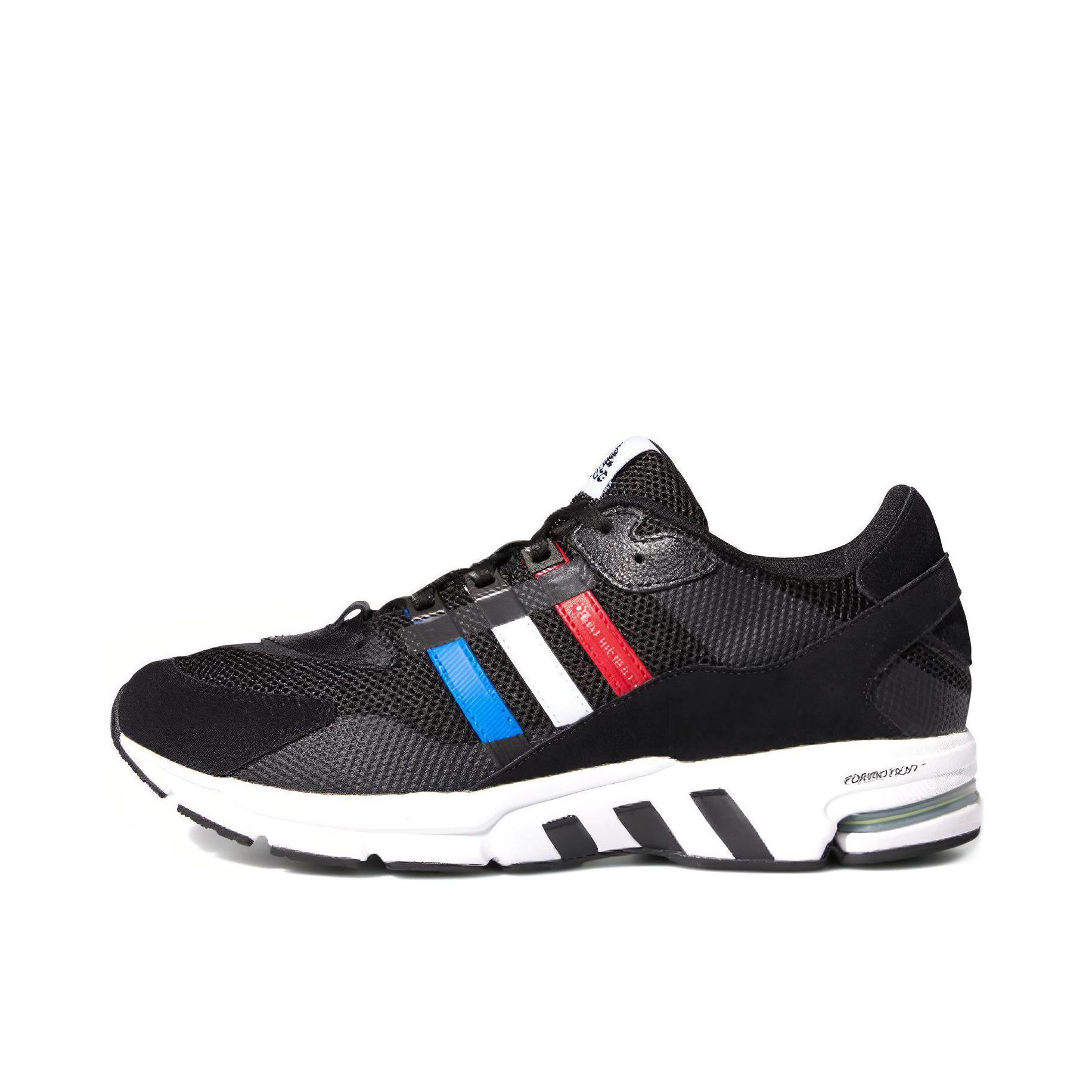 推荐商品：adidas EQT SN 网面透气 防滑耐磨 复古 跑鞋 黑色/蓝色/红色