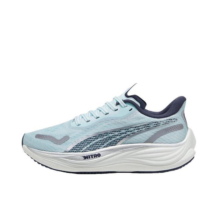 推荐商品：Puma/彪马 Velocity Nitro 3 彪速3 氮气科技 回弹 轻便缓震 跑鞋 蓝色/银河灰