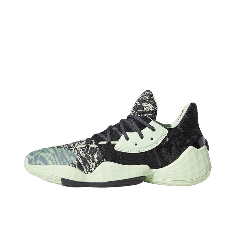 推荐商品：adidas Harden Vol. 4 哈登4代 篮球鞋 防滑耐磨缓震实战 GlowGreen 荧光绿色